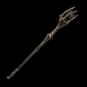 Artisan Crafted Metal Sorcerer Staff for Collection & Decor