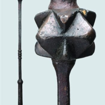 Handcrafted Vintage Royal Scepter Wooden Carved Scepter