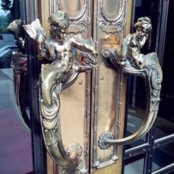 Ornate Antique Sculpted Door Pulls for Luxury Home Decor