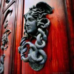 Medusa Head Door Knocker