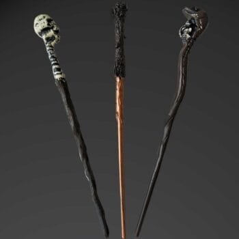 Gothic Skull/Skeleton Carved Dark Magic Collectible Wands